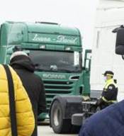 Familia de transportistas de Pinsoro.